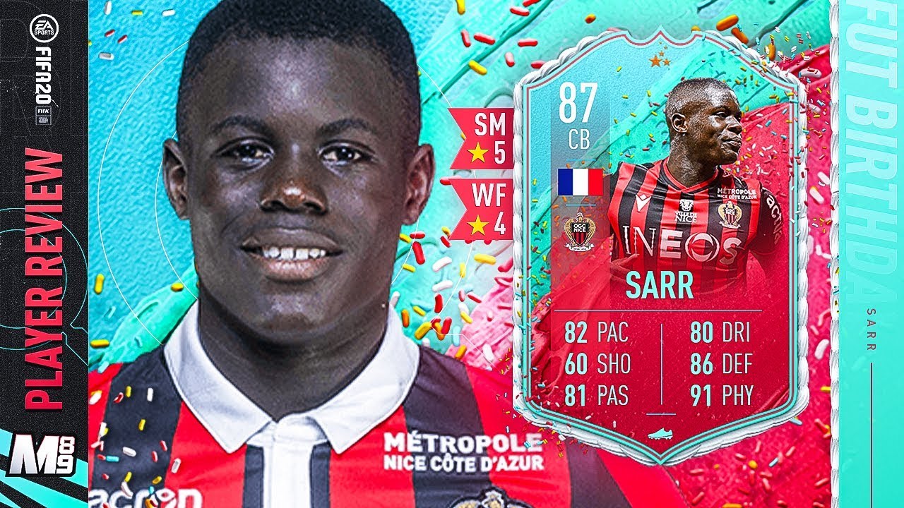 FUT BIRTHDAY SARR PLAYER REVIEW | 87 FUT BIRTHDAY SARR REVIEW | FIFA 20 Ultimate Team