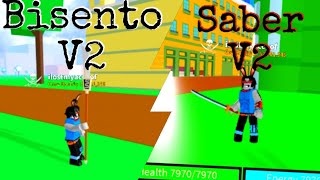 Roblox - Bisento v2 vs Saber v2