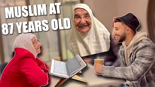 SPEAKING TO 87 YEAR OLD WOMAN WHO CONVERTED TO ISLAM!!! *TOUCHING* 😢