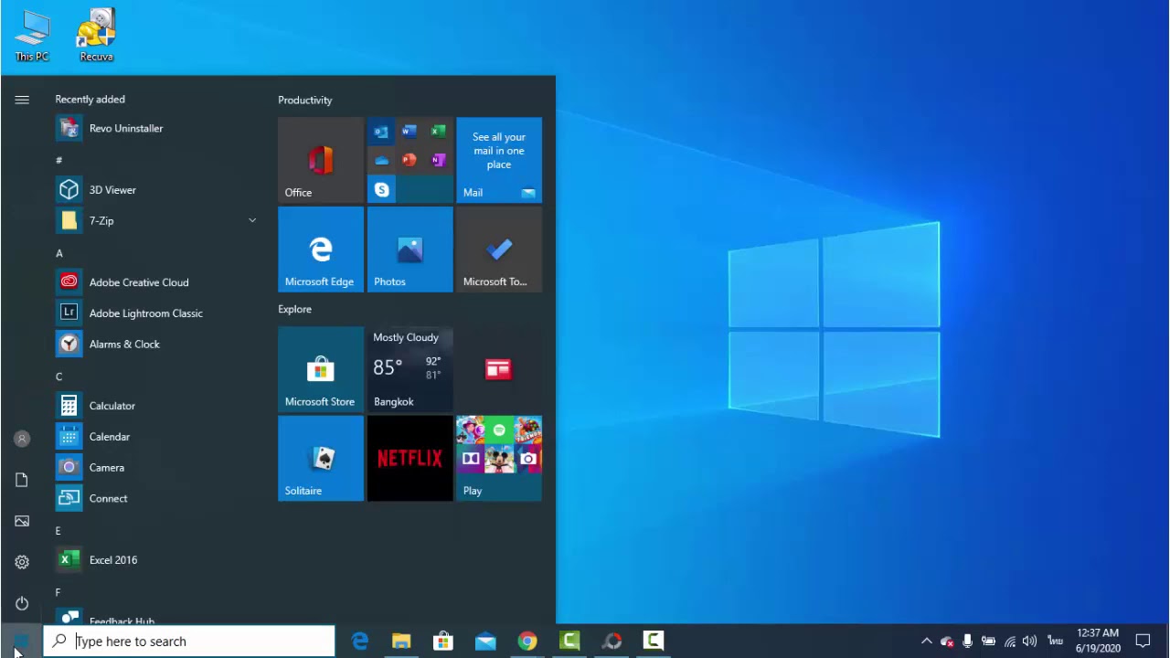 วิธีเพิ่มความเร็ว windows 10  Update  4 วิธี เพิ่มความเร็วคอม windows 10