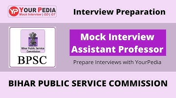 BPSC Assistant Professor HR Mock Interview | BPSC AP Interview Preparation | BPSC AP Mock Interview
