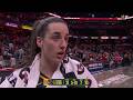 🚨 Caitlin Clark after DROPPING 21pts, 10ast, 7rebs in Win | Indiana Fever WNBA women's basketball