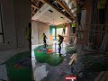 Insane Rainbow Bird Floor Design ✨ Cinematic Room Makeover #epoxyfloor #satisfying #interiordesign