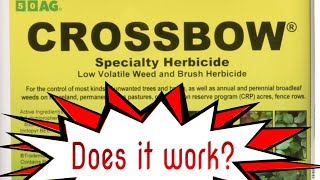 Crossbow weed killer 🌿