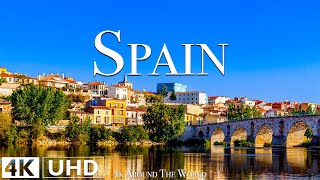 Spain 4K • Scenic Relaxation Film with Peaceful Relaxing Music and Nature Video Ultra HD