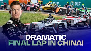 A tough battle till the finish line! 🏁 | Shanghai E-Prix Last Lap