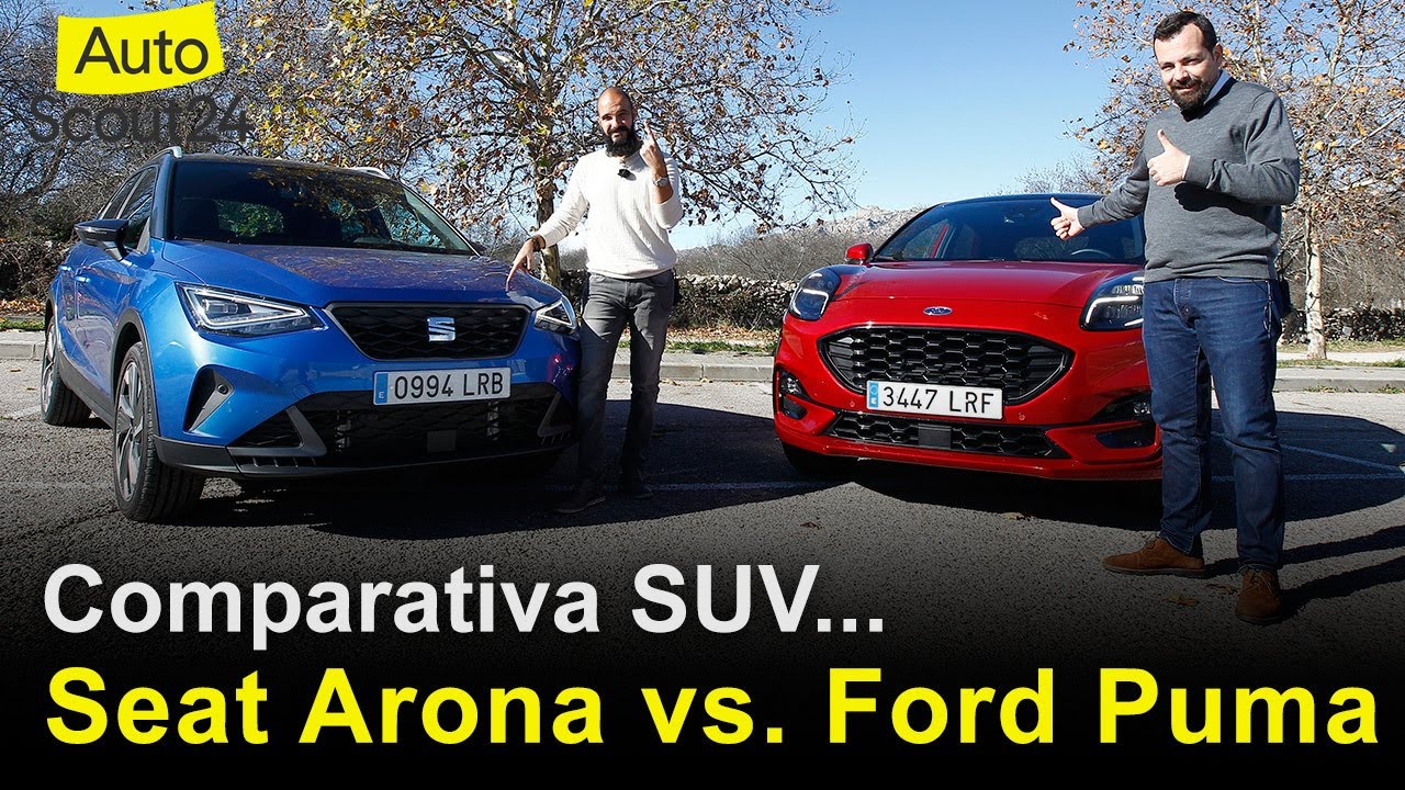Orgulloso objetivo George Hanbury Seat Arona 2021 vs. Ford Puma: comparativa SUV | Prueba / Review en español  | #AutoScout24 - YouTube