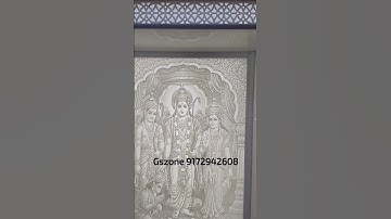 Ram Darbar Corian 3D Design for Temple #gszone #cncrouter #interior #cncrouting #woodworking