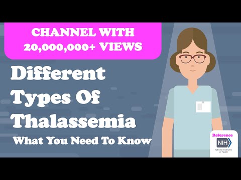 Video: Vilken typ av anemi är ansvarig för sjukdomen talassemi?