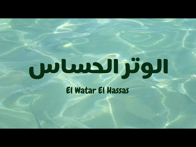 El Watar El Hassas (الوتر الحسا س) - Sherine (latin | lirik u0026 terjemahan) #viral #fyp class=