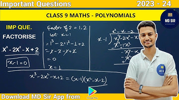 Class 9 Maths Polynomials | Chapter 2 Introduction | MD Sir Class 9