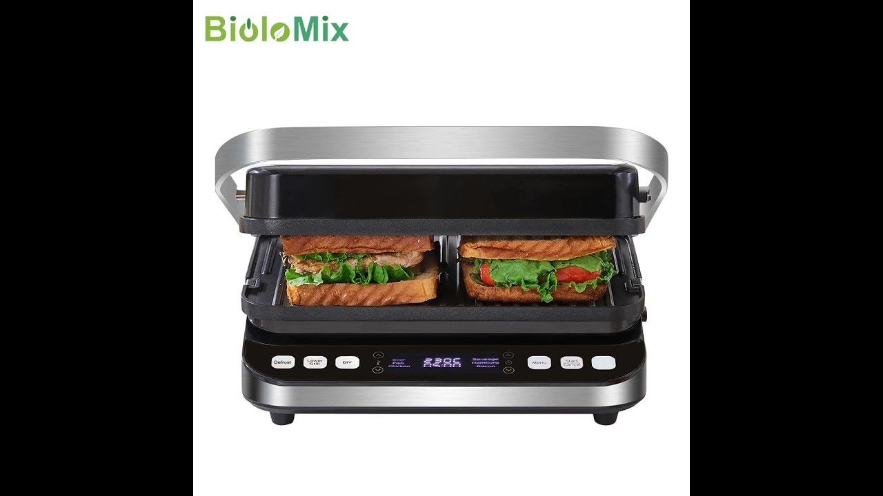 BioloMix 電気卓上グリル 多機能 2000W 【公式通販】