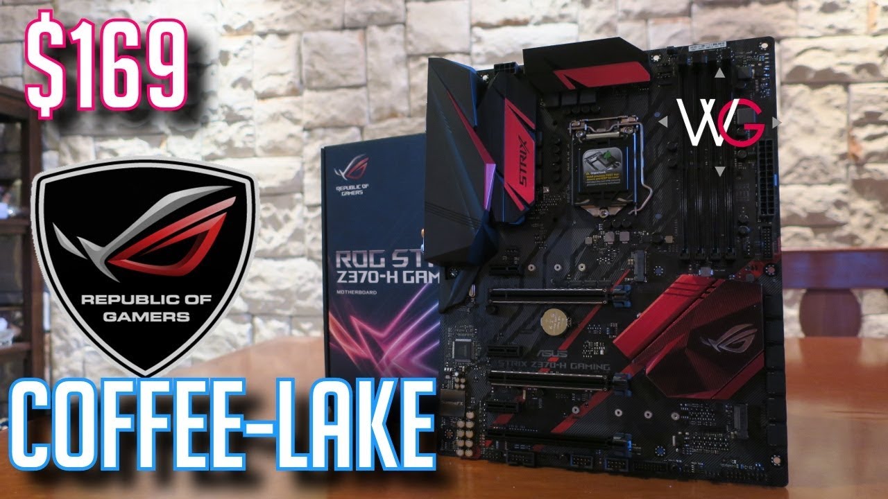 ASUS ROG Z370-H Unboxing e Impresiones! STRIX - YouTube