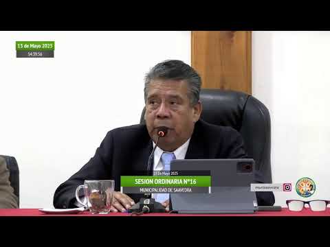 Sesión Ordinaria Nº16