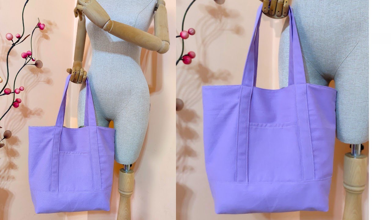 ✅ Пошив холщовой сумки | Как сшить простую большую сумку? | 100% Стильный и Прибыльный Бизнес