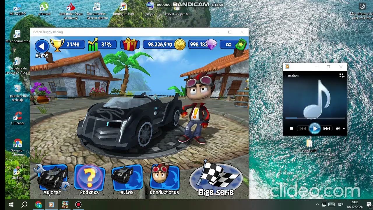 como descargar y hackear beach buggy racing para pc