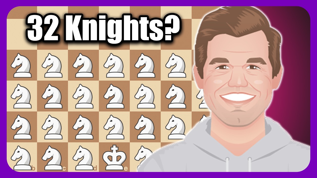 How Many Knights to BEAT Magnus?