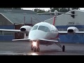 Piaggio P.180 Avanti II PH-HRK Landing & inside look & Startup Departure Teuge Airport 30-4-2014