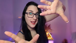 X Marks the Spot & Dig, Dot Dot Line Line, Spit Painting (ASMR Hand Movements + Mouth Sounds)