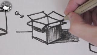 How to Draw Cubes & Boxes  Drawing for Beginners