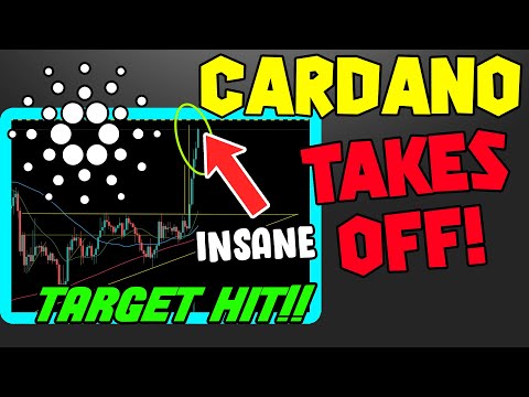CARDANO PUMPS 40% TO OUR TARGET AS ADA LAUNCHES INTO BULL MARKET!