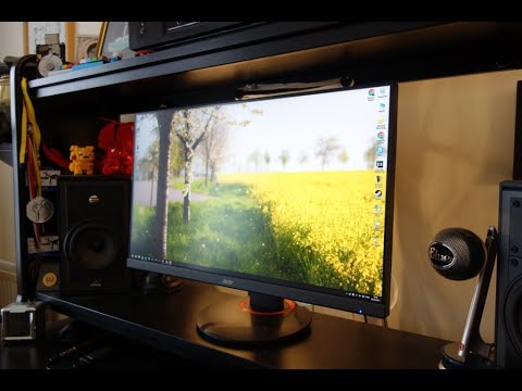 Acer XF270HUA review - The BEST 144Hz gaming monitor - Acer XF270HU vs XF270HUA - By TotallydubbedHD