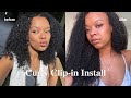 Installing Curly Clip-in Extensions - 3c/4A ft. Curls Queen