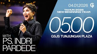 Ibadah Umum GSJS TP - Ps. Indri Pardede - Pk. 05.00 (04 Januari 2026)
