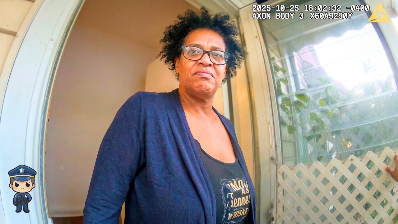 Police Surprise Entitled Sister After She Attacks Her Brother for a Cigarette