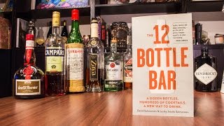 Today we take a look at the Drink This Tonight liquor cabinet and construct a hypothetical 12-bottle bar. We tried to choose bottles 