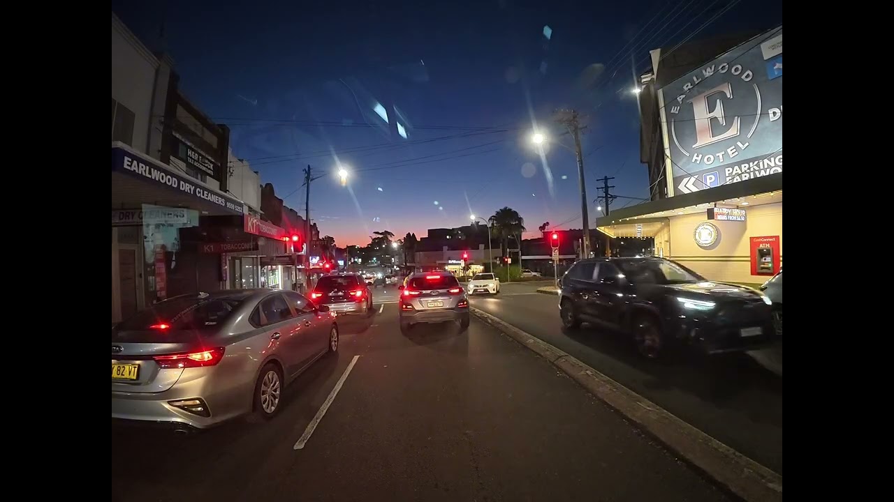 Sydney Sunset Drive 🇦🇺 | Quiet Suburban Streets | Relaxing Car Ride