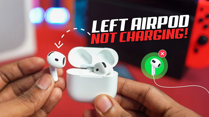 Left AirPod Not Charging | How to Fix Left AirPod Charging Issue Easily