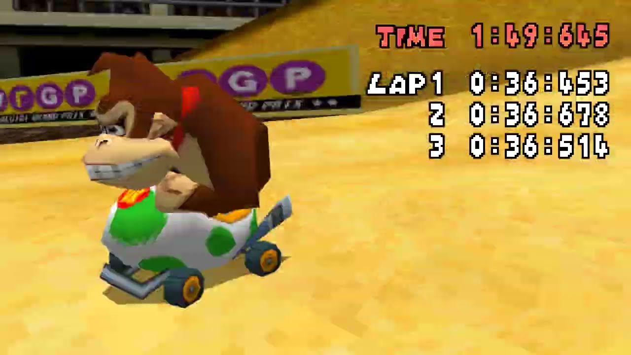 Mario Kart DS - Wario Stadium 