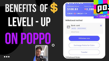 Benefits Of Leveling Up On Poppolive App| Make Money Online In Nigeria