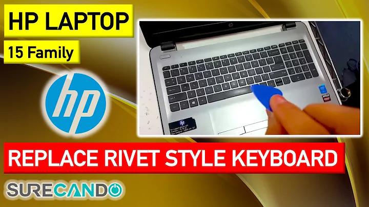 HP 15 Keyboard Replacement and Full Disassembly Guide