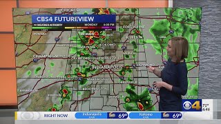 Krista McEnany's Monday morning forecast