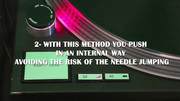 Technics 1200-1210 Turntable 33-45 rpm Speed Tip