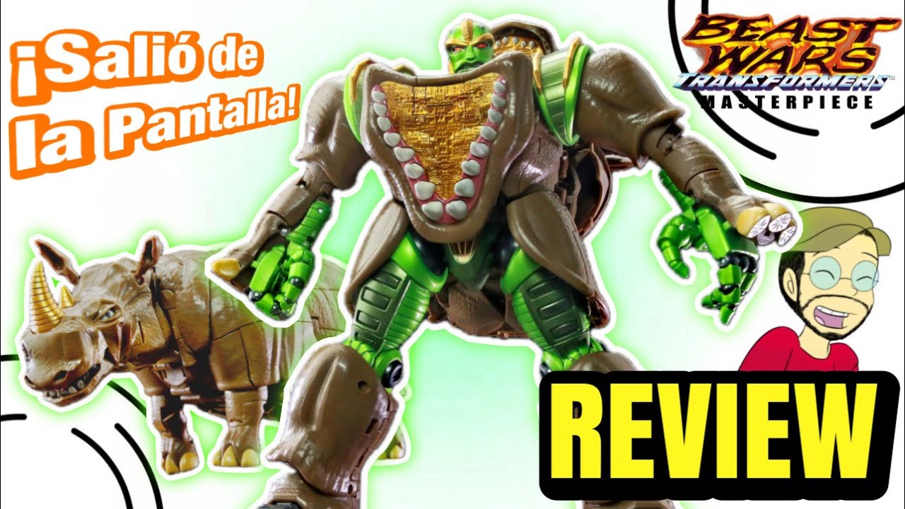 CASI PERFECTO | Transformers Masterpiece MP-59 | Beast Wars Rhinox | Auvelier Review en Español
