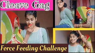 Force Feeding Challengecleave Gaghogtie Challengefunny Videomanya Creation