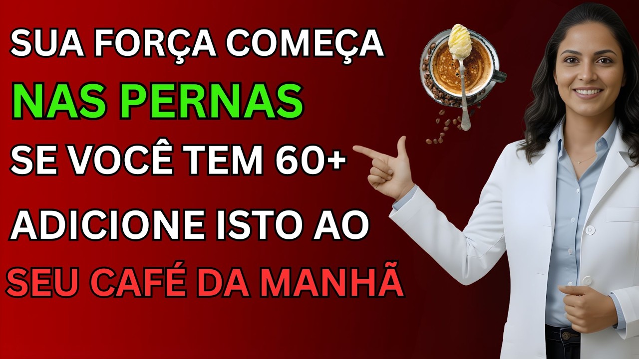 Fortalece os músculos após os 60? Este pó no café pode ajudar