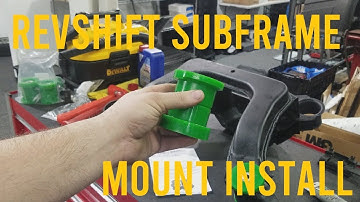 Revshift E36 Subframe Bushing Installation
