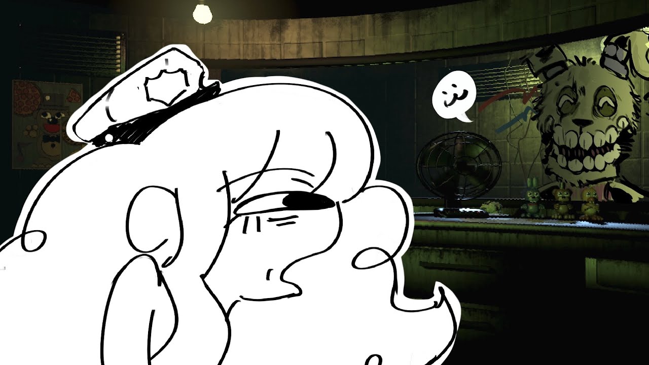 goober faces springtrap in his evil domain