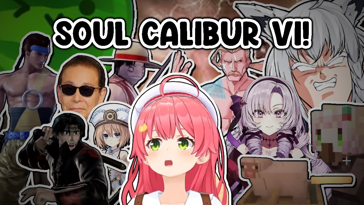 Miko's 3D gets Za Warudo in the Soul Calibur stream