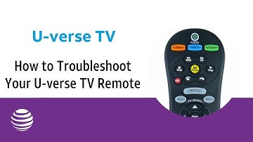 How to Troubleshoot Your U-verse TV Remote Control  | U-verse TV Support