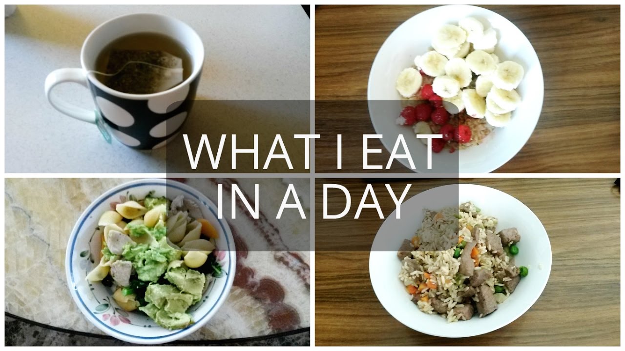 WHAT I EAT IN A DAY | JANUARY 2017 - YouTube