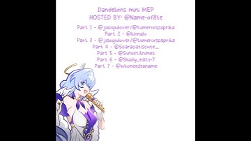 [COMPLETE] Dandelions mini MEP