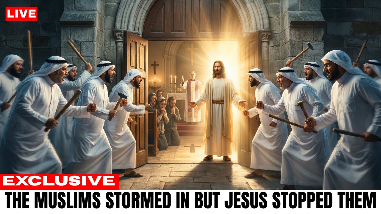 Muslims from Saudi Arabia Disrupted a Church Service Until Jesus Walked In  | Christian Testimony