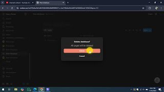 How To Delete Notion Database