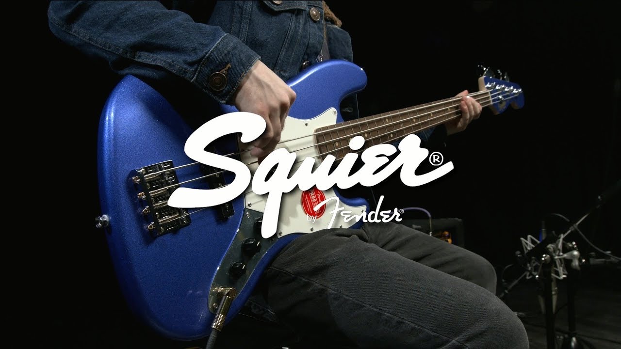 【希少】Squier Contemporary Bass 1990年代 Squier JV Contemporary Series PJ Bass Black - BassBros