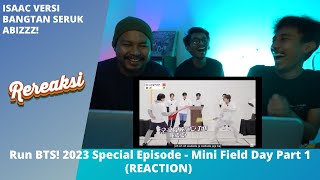 RUN BTS 2023: SPECIAL EPISODE - MINI FIELD DAY PART 1 (REACTION)